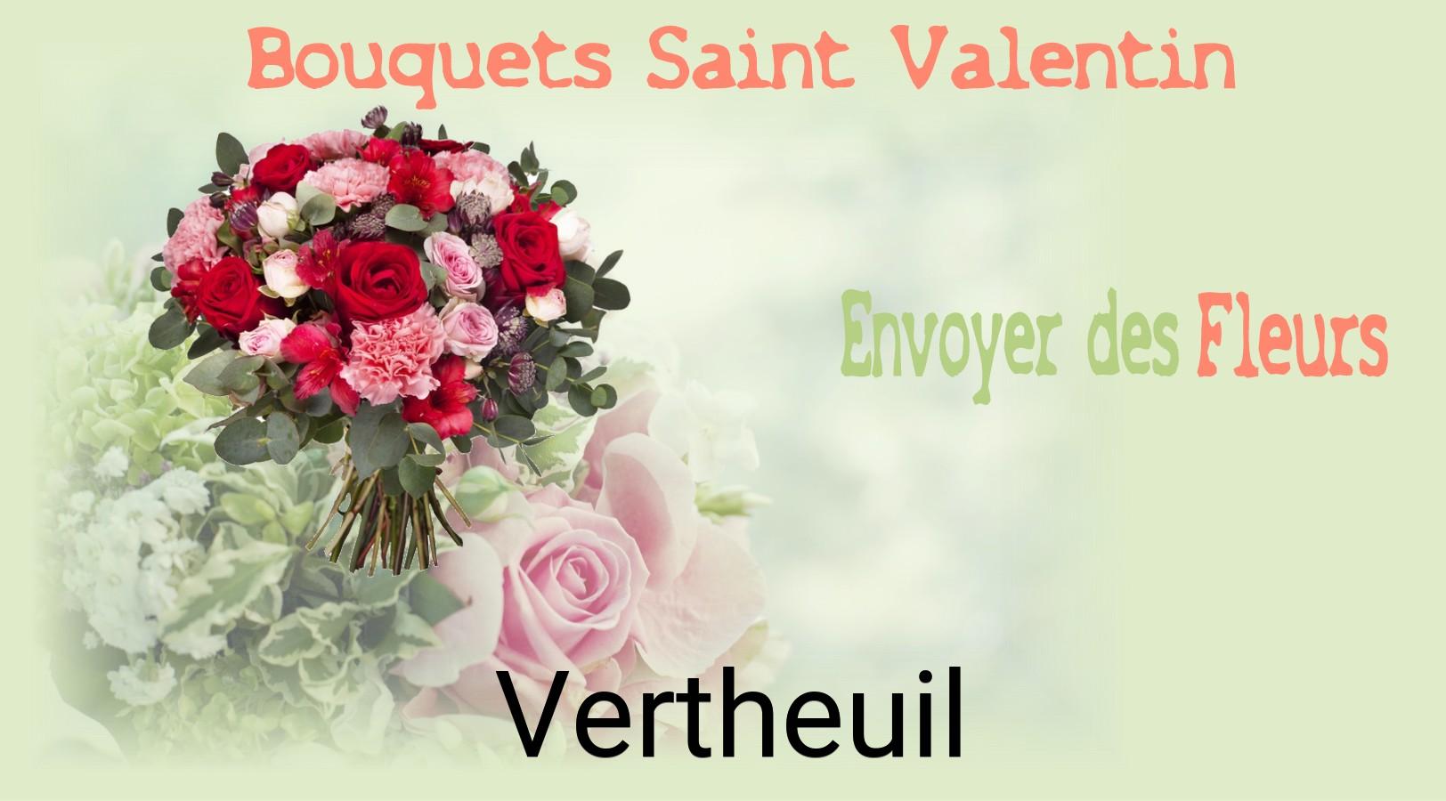 Roses de Saint-Valentin livrées à Vertheuil